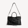 Bolso Le City grande para hombre en negro
