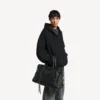 Bolso Le City grande para hombre en negro