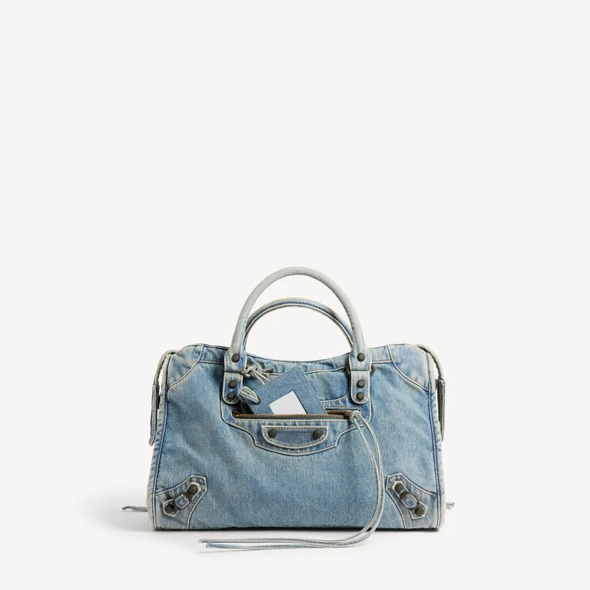 Bolso «Le City» mediano para mujer en azul Bolso «Le City» mediano para mujer en azul