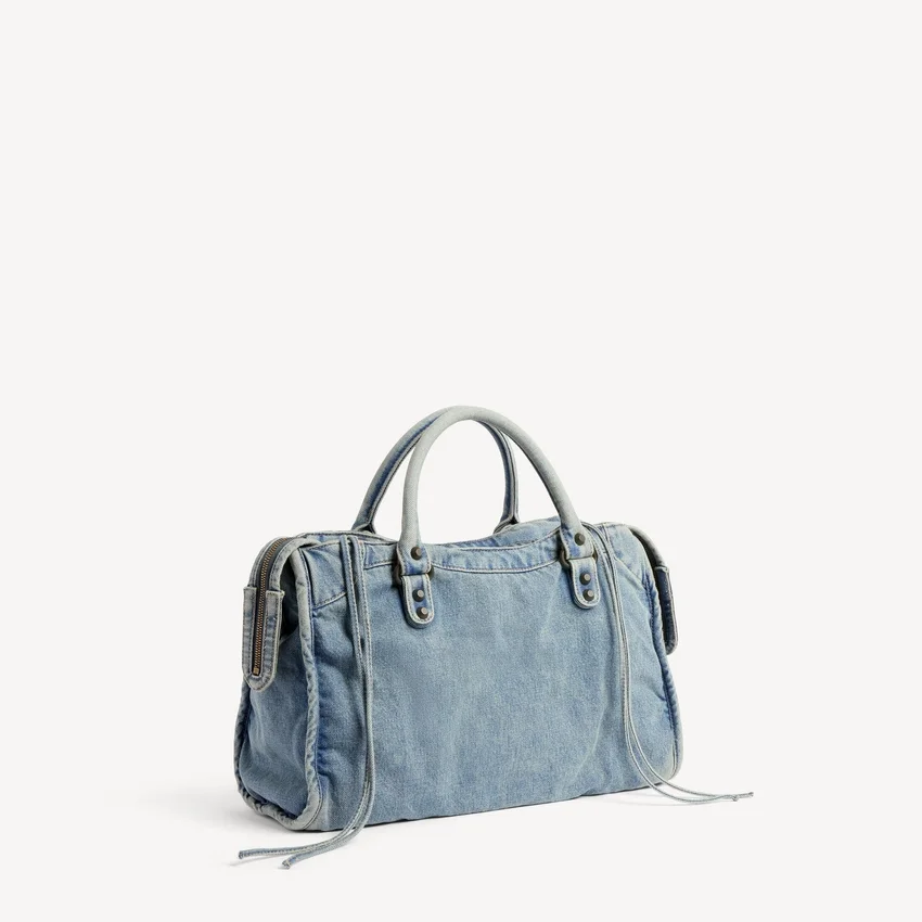 Bolso «Le City» mediano para mujer en azul Bolso «Le City» mediano para mujer en azul