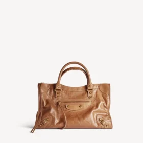 Bolso Le City mediano para mujer en color camel