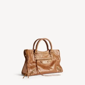 Bolso Le City mediano para mujer en color camel