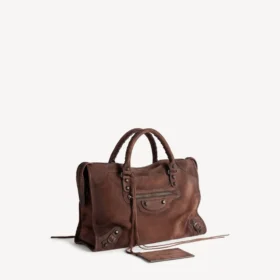 Bolso «Le City» mediano para mujer en color espresso claro