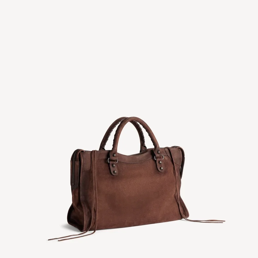 Bolso «Le City» mediano para mujer en color espresso claro Bolso «Le City» mediano para mujer en color espresso claro