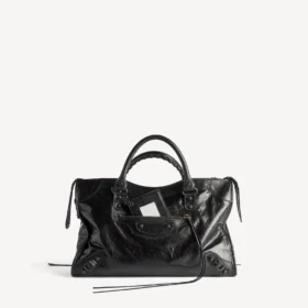 Bolso Le City mediano para mujer en negro