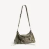 Bolso Le City Moto Medium para hombre en verde militar