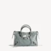 Bolso Le City pequeño para mujer en azul grisáceo Bolso Le City pequeño para mujer en azul grisáceo