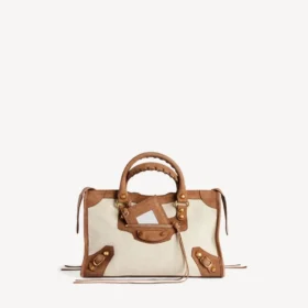 Bolso «Le City» pequeño para mujer en beige/camel