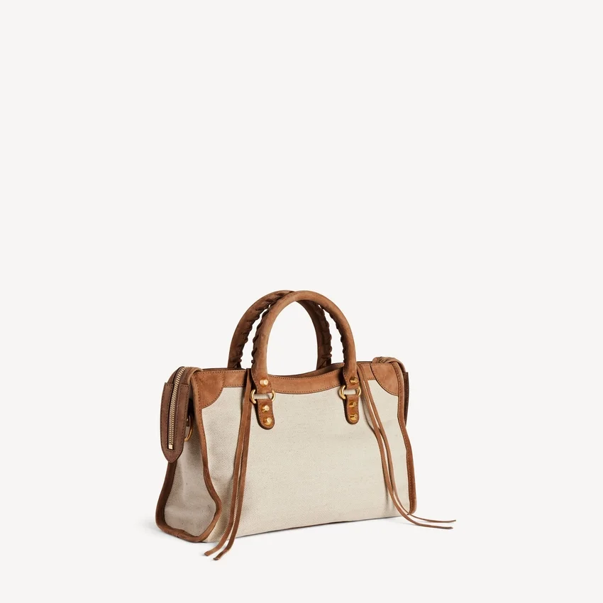 Bolso «Le City» pequeño para mujer en beige/camel Bolso «Le City» pequeño para mujer en beige/camel