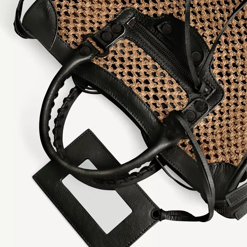 Bolso «Le City» pequeño para mujer en color natural/negro Bolso «Le City» pequeño para mujer en color natural/negro
