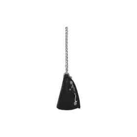 Bolso mini Le Cagole con cadena y relieve de cocodrilo «Negro» 69581423EJY1000