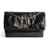 Bolso Monaco con cadena grande «Negro» 7659332AAR81000