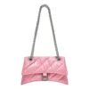 Bolso pequeño con cadena Crush acolchado «Rosa» 716351210J05812