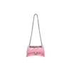 Bolso pequeño con cadena Crush acolchado «Rosa» 716351210J05812