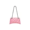 Bolso pequeño con cadena Crush acolchado «Rosa» 716351210J05812