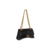 Bolso pequeño con cadena Crush con relieve de cocodrilo «Negro» 716351210IX1000