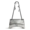 Bolso pequeño con cadena Crush, efecto desgastado «Silver» 7819202AA6X8110