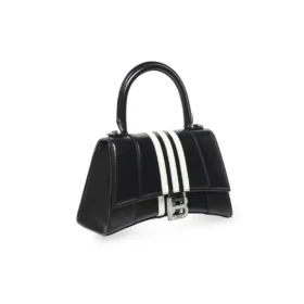 Bolso pequeño Hourglass de Balenciaga x adidas «Negro» 593546210MA1091