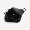 Bolso Rodeo grande de piel de becerro granulada en negro Bolso Rodeo grande de piel de becerro granulada en negro