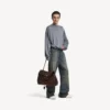 Bolso Rodeo grande en color espresso claro