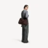 Bolso Rodeo grande en color espresso claro