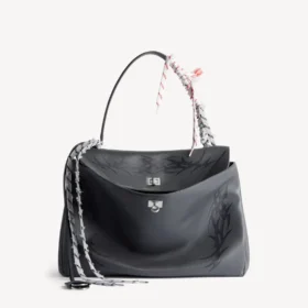 Bolso Rodeo grande para hombre en color gris