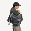Bolso Rodeo grande para hombre en color gris
