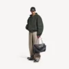 Bolso Rodeo grande para hombre en color gris