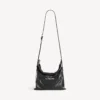 Bolso shopper para hombre con bolsa protectora, bandolera mediana en negro