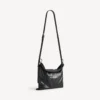 Bolso shopper para hombre con bolsa protectora, bandolera mediana en negro