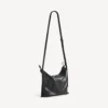 Bolso shopper para hombre con bolsa protectora, bandolera mediana en negro