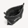Bolso shopper para hombre con bolsa protectora, bandolera mediana en negro