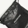 Bolso shopper para hombre con bolsa protectora, bandolera mediana en negro