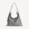 Bolso shopper para hombre con bolsa protectora y bandolera grande en gris