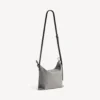 Bolso shopper para hombre con bolsa protectora y correa cruzada, tamaño mediano, en gris Balenciaga