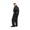 Bolso shopper para hombre con soporte para móvil en color negro