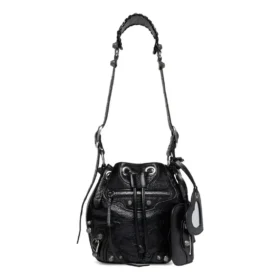 Bolso tipo cubo Le Cagole Xs «Negro» 7024311VG9Y1000