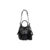 Bolso tipo cubo pequeño Le Cagole «Black» 7024321VG9Y1000