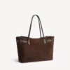 Bolso tote Bel Air grande para mujer en color espresso claro
