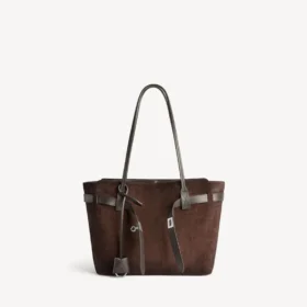 Bolso tote Bel Air para mujer, tamaño mediano, en color espresso claro