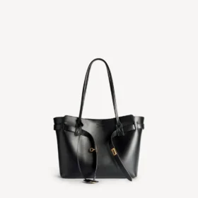 Bolso tote Bel Air para mujer, tamaño mediano, en negro