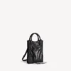 Bolso tote «City» para mujer con soporte para el móvil, en negro
