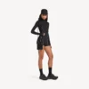 Bolso tote «City» para mujer con soporte para el móvil, en negro