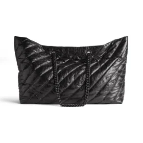 Bolso tote grande «Crush» acolchado «Negro» 7717182AAWW1000