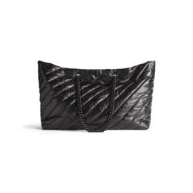 Bolso tote grande «Crush» acolchado «Negro» 7717182AAWW1000