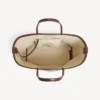 Bolso tote grande para mujer en negro/amarillo