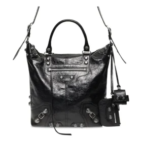 Bolso tote mediano «Black» de Le Cagole 719067210KR1000