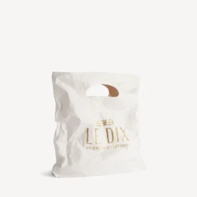 Bolso tote plegable «Fragrance» en blanco