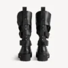Bota alta Venom para hombre en negro Bota alta Venom para hombre en negro