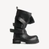 Bota alta Venom para mujer en negro Bota alta Venom para mujer en negro